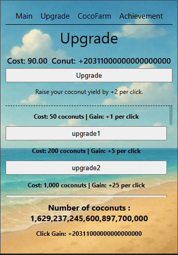Extension settings preview